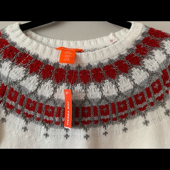 Fancy sweater brand new girls 10-12 - Picture 3 of 5